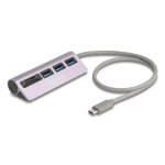 Hub USB DeLock 64292 USB-C a 3 puertos USB 3.0 y ranuras SD/MicroSD