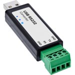 Convertisseur USB InLine 33307A RS-232 avec chipset FTDI FT232RNL