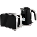 Set Hervidor y Tostadora Blossom 1,7 L 2200 W con Termómetro 2 Rebanadas 7 Niveles de Dorado