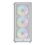 Boitier PC Ocypus Gamma C50 ARGB Mini Tour Blanc Verre Trempe