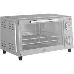 Horno Sobremesa Blossom 9L 35cm Grill Temporizador Plata