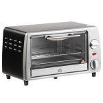 Horno Sobremesa Blossom 10L 36,5cm Grill Plata y Negro