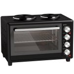 Horno Sobremesa Blossom 36L 53,1cm 230ºC 2 Placas Aire Caliente Negro