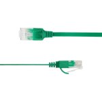 Cable de red plano LinkIT Cat6a U/UTP 2,5 m verde