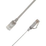 Cable de red LinkIT Plano Cat6a UTP 1,5 m gris