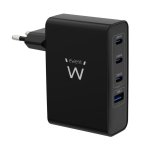 Chargeur EW1336 GaN 100 W 4 ports USB-C/A PD QC