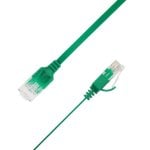 Cable de red LinkIT Cat6a U/UTP plano 4,5 m verde