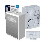 Radio Art BS-817W Bluetooth 5.0 branco