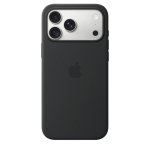 Coque silicone Apple MagSafe noire pour iPhone 18 Pro Max