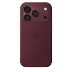 Custodia Apple Silicone MagSafe Bordeaux per iPhone 18 Pro