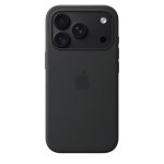 Custodia Apple Silicone con MagSafe nera per iPhone 18 Pro