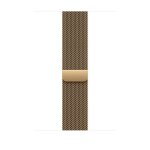Bracelet Apple Milanese Loop Or brillant 46 mm S/M