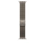 Bracelet Apple Milanese Loop Titane 49 mm léger et élégant