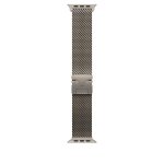 Bracelet Milanese Loop Apple Titane naturel 49 mm Taille L