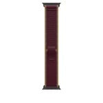 Bracelet Apple Loop Trail burgundy 49 mm M/L Titane noir