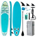 Tabla de SUP Funwater SUPFR03F Ancha y Estable Max 180 kg