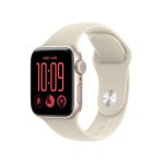 Apple Watch SE 3 GPS + Cellular 40mm Caja de Aluminio Blanco Estrella con Correa Deportiva Arena S/M