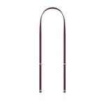 Sangle Crossbody Apple élégante en polyester recyclé bordeaux