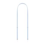 Lanière Mobile Apple Crossbody Strap Bleu Frais Réglable Polyester