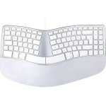 Tastiera Matias FK313-DE ergonomica cablata QWERTZ tedesca per MacOS