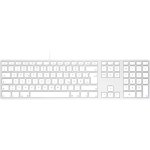 Tastatur Matias FK318CS-DE Aluminium USB-C QWERTZ Deutsch MacOS