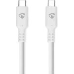 Cabo USB-C Nedis USB 3.2 Gen 2 100W 10 Gbps 2 m