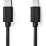 Cable Nedis USB-C a USB-C 2 m USB 2.0 60 W 480 Mbps