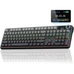 Teclado Aula F108 Pro mecánico RGB Hot Swap inalámbrico 104 teclas