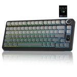 Teclado Aula F75 Pro mecánico compacto 75% Hot-swap RGB inglés USA