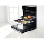 Guide telescopique Teka 2 niveaux inox pour four 60 cm