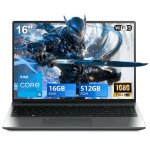 Portátil Intechne 16" Intel Core i5-8300H 16 GB Windows 11 Pro 512 GB SSD Pantalla Full HD