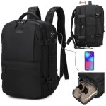 Mochila de Cabina RAYKONG 1990s Impermeable para Portátil 16" Negro