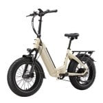 Bicicleta Eléctrica TTGO F6 Boost 250W 48V 18Ah 20" 25 km/h 120 km