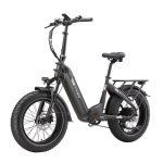 Bicicleta eléctrica TTGO F6 Boost 250 W 48 V 18 Ah 20 x 4,0" neumáticos anchos