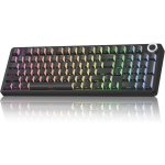 Teclado Aula F99 Pro mecánico inalámbrico RGB Hot Swap 96% español