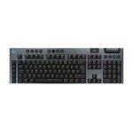 Tastatur Logitech G G915 X AZERTY mechanisch kabellos RGB schwarz