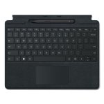 Tastiera Microsoft Surface Pro9/10 Typecover con Slim Pen Alcantara Nero