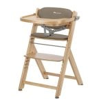 Silla alta evolutiva Bébé Confort Timba2 Madera Beis Ajustable