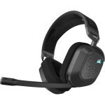 Casque Corsair HS80 v2 MAX sans fil Bluetooth gaming Dolby Atmos gris acier