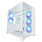 Caixa ATX Mars Gaming MCVPRO vidro sem moldura ARGB 5 ventoinhas