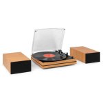 Tocadiscos Audizio Akron Bluetooth Altavoces Integrados Preamplificador