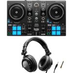 Kit de Inicio DJ Hercules DJControl Inpulse 200 MK3 + Auriculares HDP DJ45