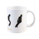 Taza Michael Jackson Nothing Is Impossible Cerámica 350 Mls