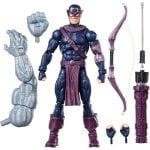 Figura Dark Avengers Hawkeye Marvel Legends Articulada 15 Cms