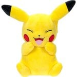 Pluche Pikachu Jazwares 21 cm Officieel Pokemon Smilend