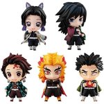 Pack Figuras Demon Slayer Kimetsu No Yaiba A 5 Cms