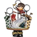 Figura Harry Potter Jugador De Quidditch Diorama 16 Cms