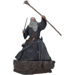 Figura Gandalf En Moria El Señor De Los Anillos Estatua 18 Cms