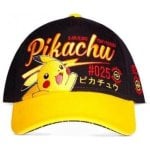 Casquette Baseball Difuzed Pikachu Hello Pokemon Visière Courbée Brodée Coton