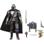 Figura Deluxe The Mandalorian & Grogu Star Wars Articulada 9'5 Cms